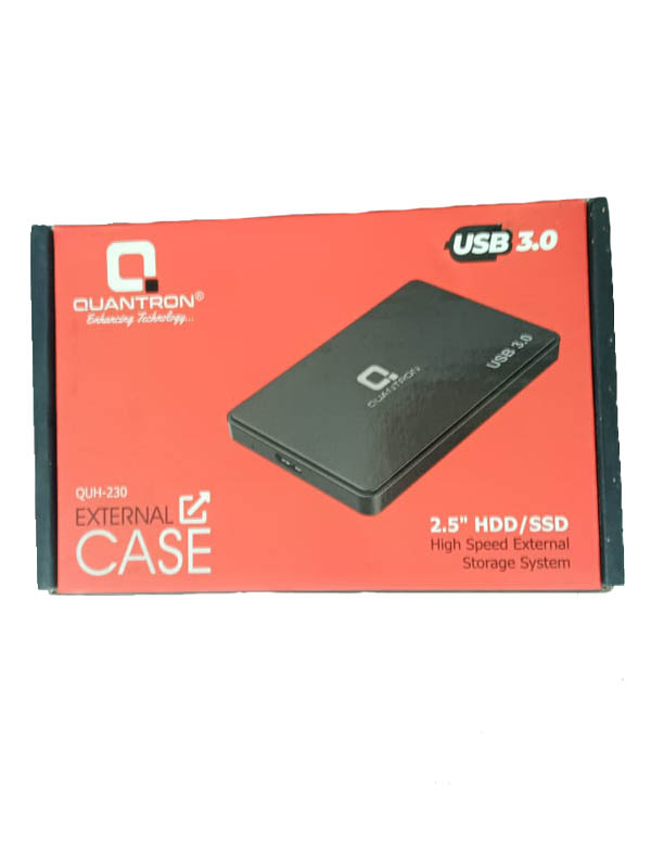 QUANTRON USB3.0 2.5 HDD/SSD External Case